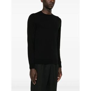 BALLANTYNE Men's Crew Neck Long Sleeve Sweater Men BLACK Sweaters & Cardigans